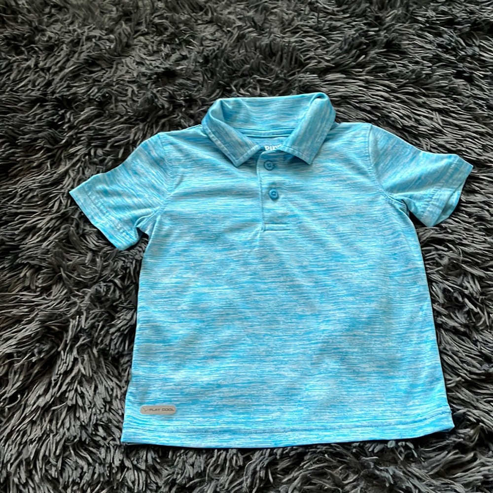 Cute toddler play cool polo